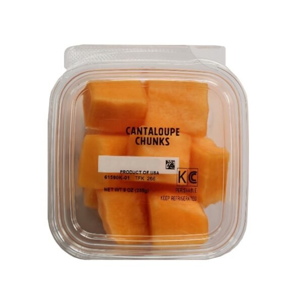Fresh Cut Cantaloupe Chunks