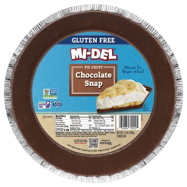 Mi-Del® Gluten Free 9-Inch Chocolate Pie Crust