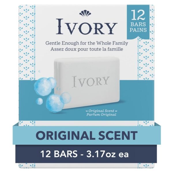 Ivory Original 12 Pack Bar Soap