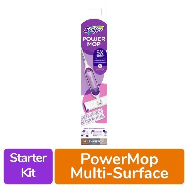 Swiffer PowerMop Multi-Surface Floor Cleaning Fresh Scent Mopping Kit