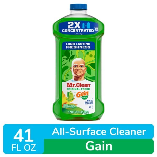 Mr. Clean Liquid Dilute 2X Concentrated Multi-Surface Cleaner Gain Original Fresh