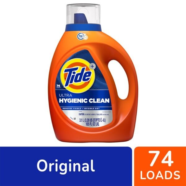 Tide Ultra Hygienic Clean Original Liquid Laundry Detergent