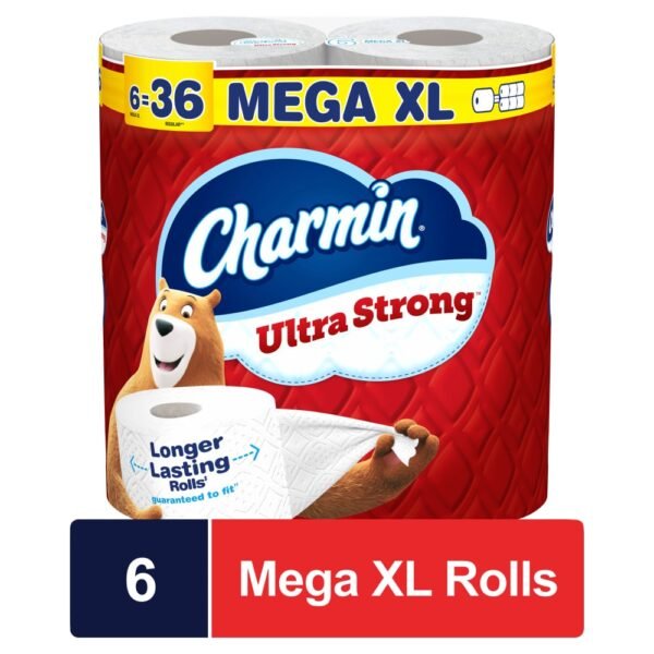 Charmin Ultra Strong 6 Mega XL Toilet Paper Rolls