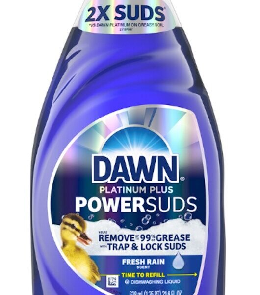 Dawn® Platinum Plus Dishwashing Liquid Fresh Rain Scent