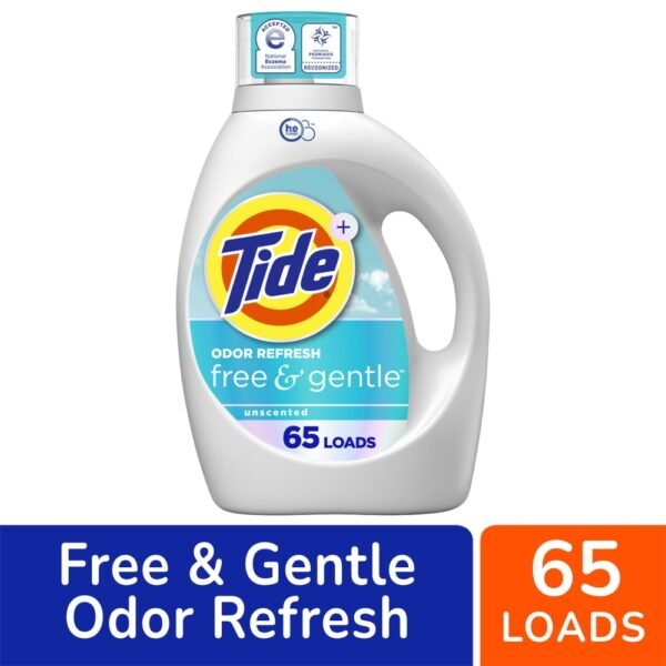Tide Free and Gentle Odor Refresh Laundry Detergent Liquid