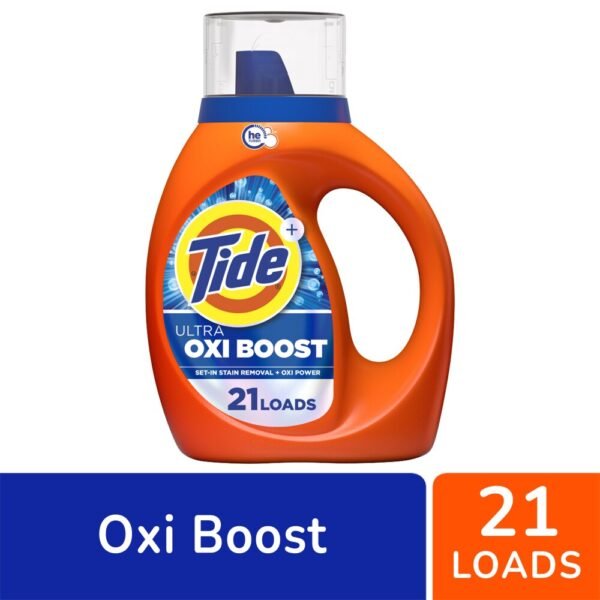 Tide Ultra Oxi Boost Liquid Laundry Detergent