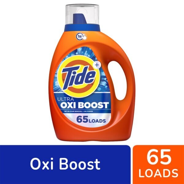 Tide Ultra Oxi Boost Liquid Laundry Detergent