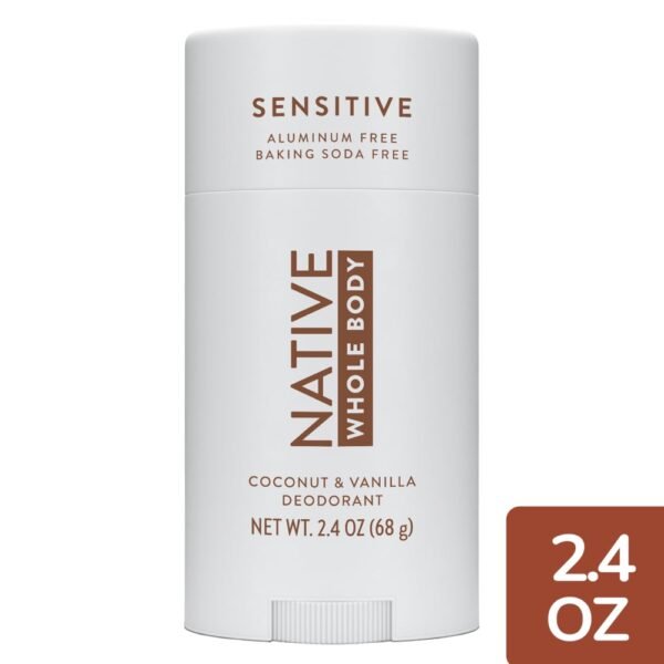 Native Coconut & Vanilla Sensitive Whole Body Deodorant