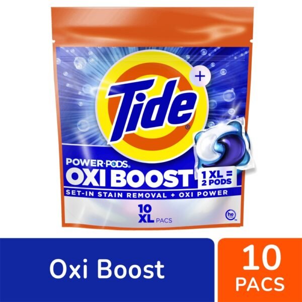 Tide Power Pods Oxi Boost Laundry Detergent Pods