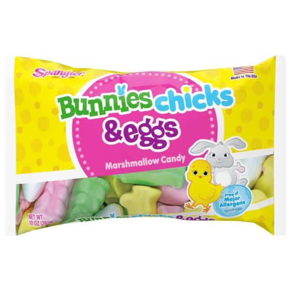 Spangler® Bunnies Chicks & Eggs Marshmallow Easter Candy Bag