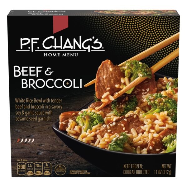 P.F. Chang's Home Menu Beef And Broccoli Bowl Frozen Meal