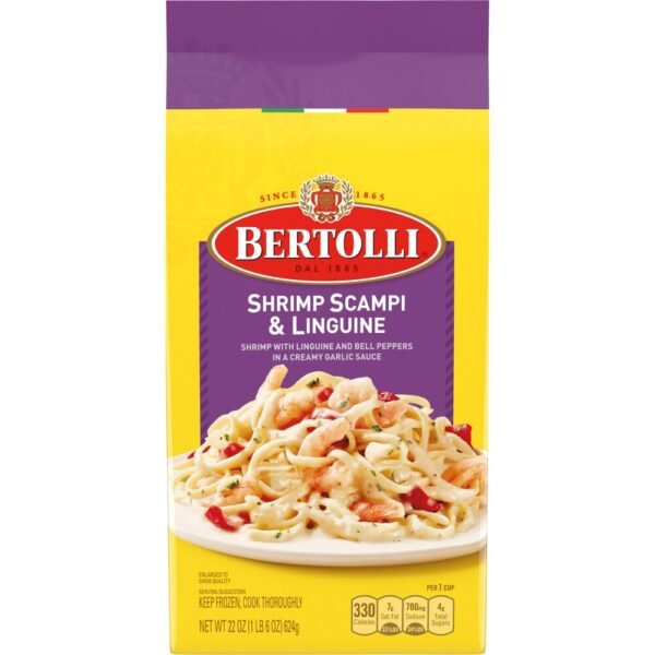 Bertolli Shrimp Scampi And Linguine Frozen Meal