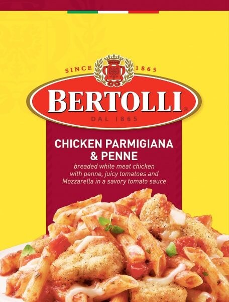 Bertolli Chicken Parmigiana And Penne Frozen Meal