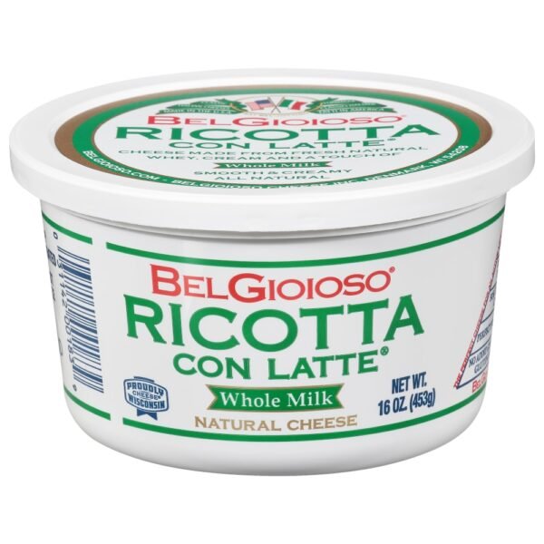 BelGioioso® Ricotta Con Latte® Whole Milk Cheese