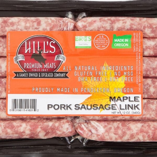 Hill's Maple Flavored Pork Sausage Links