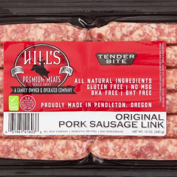 Hill's Premium Meats Original Pork Sausage Links