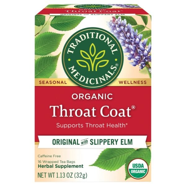 Traditional Medicinals Organic Throat Coat Tea
