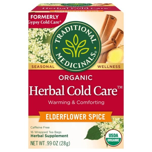 Traditional Medicinals Organic Herbal Cold Care Tea