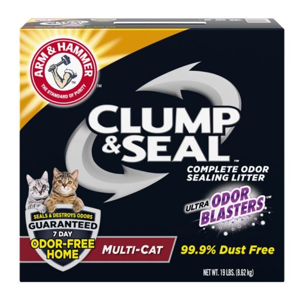Arm & Hammer Odor Sealing Multi-Cat Clump & Seal Litter
