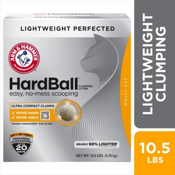 ARM & HAMMER Hardball Multi-Cat Clumping Cat Litter