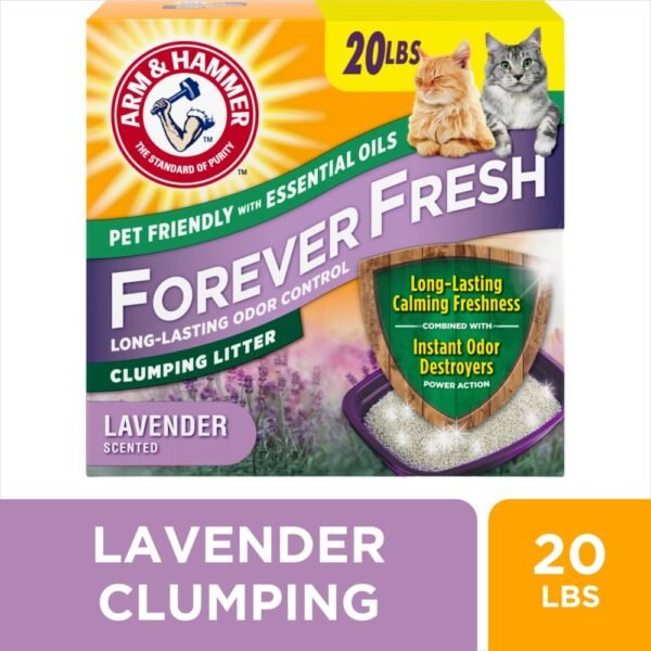 ARM & HAMMER Forever Fresh Lavender Clumping Cat Litter