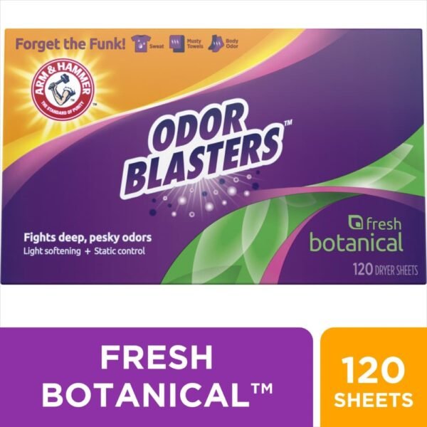 ARM & HAMMER Odor Blasters Fresh Botanical Dryer Sheets