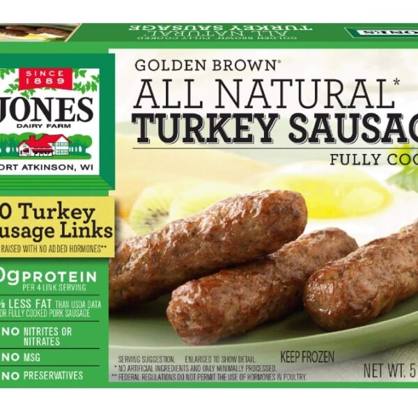 Jones Dairy Farm Golden Brown® All Natural Turkey Sausage Links