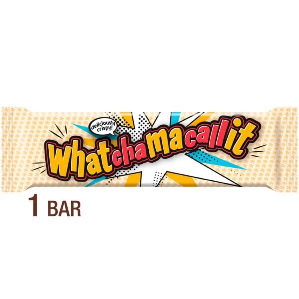 WHATCHAMACALLIT Chocolate Caramel and Peanut Flavored Crisps Candy Bar