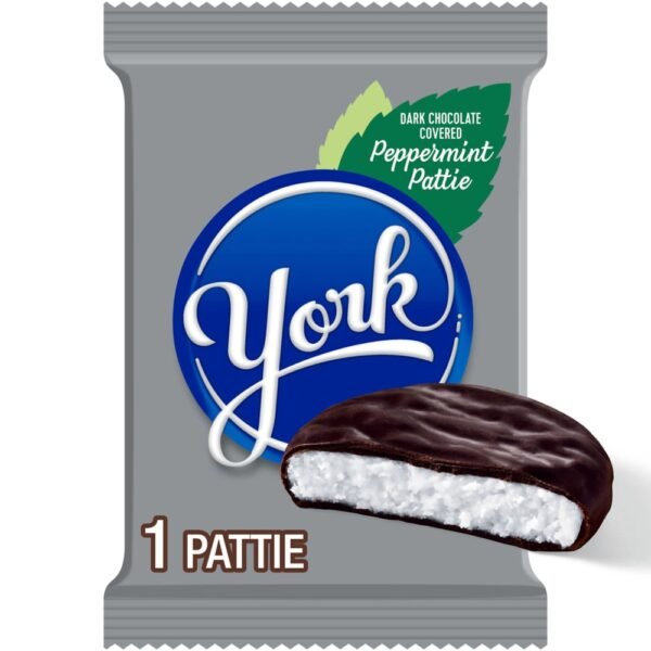 YORK Dark Chocolate Peppermint Patties Candy Pack