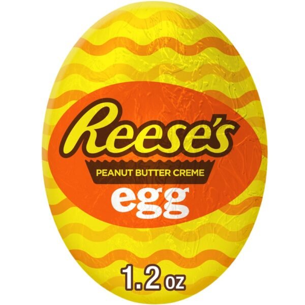 REESE'S Milk Chocolate Peanut Butter Creme Easter Candy Egg