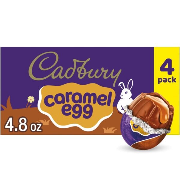CADBURY Milk Chocolate with Caramel Center Eggs Easter Candy Eggs