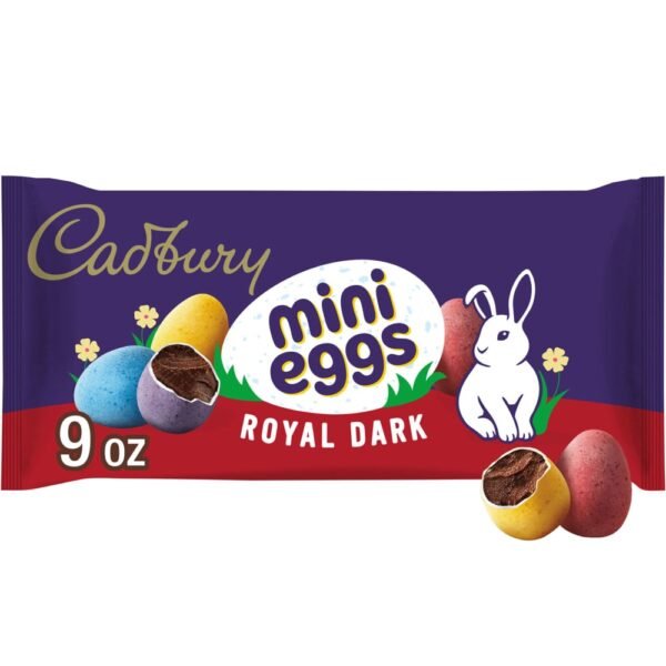 CADBURY MINI EGGS Dark Chocolate Easter Candy Bag