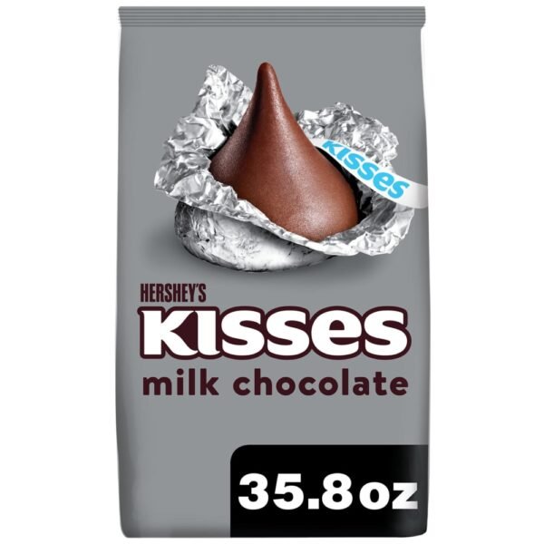 HERSHEY'S KISSES Milk Chocolate Candy Party Pack