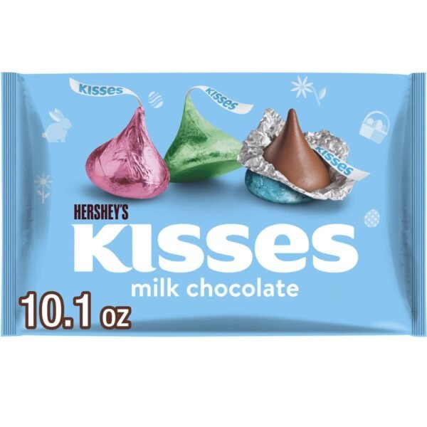 HERSHEY'S KISSES Milk Chocolate Easter Candy Bag