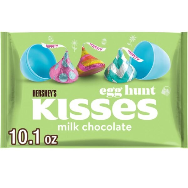 HERSHEY'S KISSES Milk Chocolate Easter Candy Bag