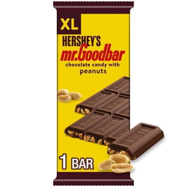 HERSHEY'S MR. GOODBAR Chocolate with Peanuts XL Candy Bar