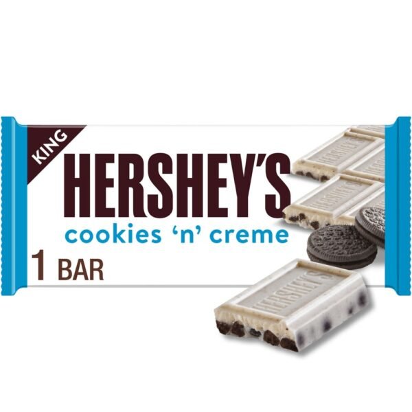 HERSHEY'S Cookies 'n' Creme King Size Candy Bar