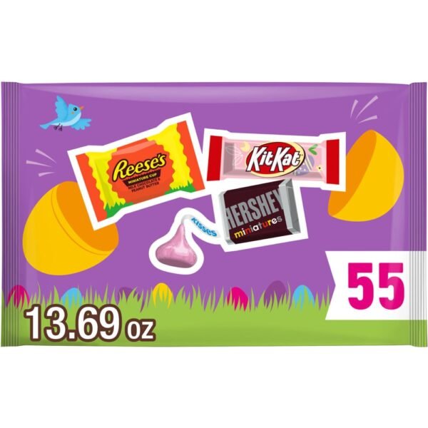 HERSHEY'S KIT KAT® and REESE'S Assorted Chocolate Easter Candy Bag