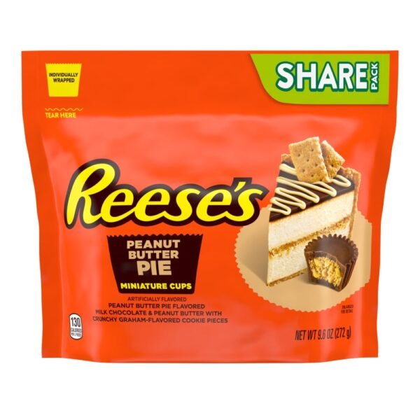 Reese's Peanut Butter Pie Minature Cups Candy Bag