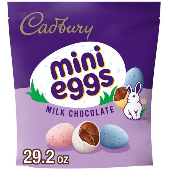 CADBURY MINI EGGS Milk Chocolate Easter Candy Bag