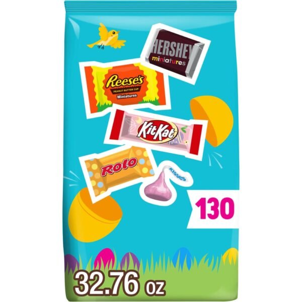 Hershey Assorted Chocolate Easter Candy Bulk Bag