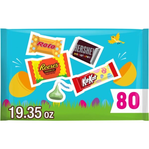 Hershey Assorted Chocolate Easter Candy Bag