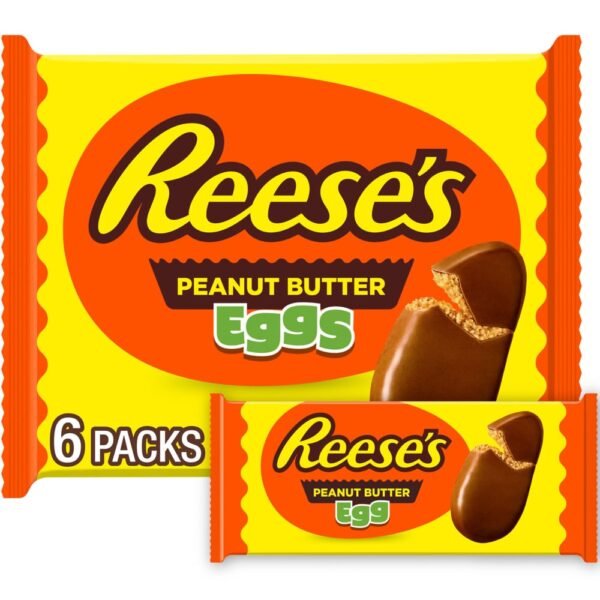 REESE'S Milk Chocolate Peanut Butter Eggs Easter Candy Packs