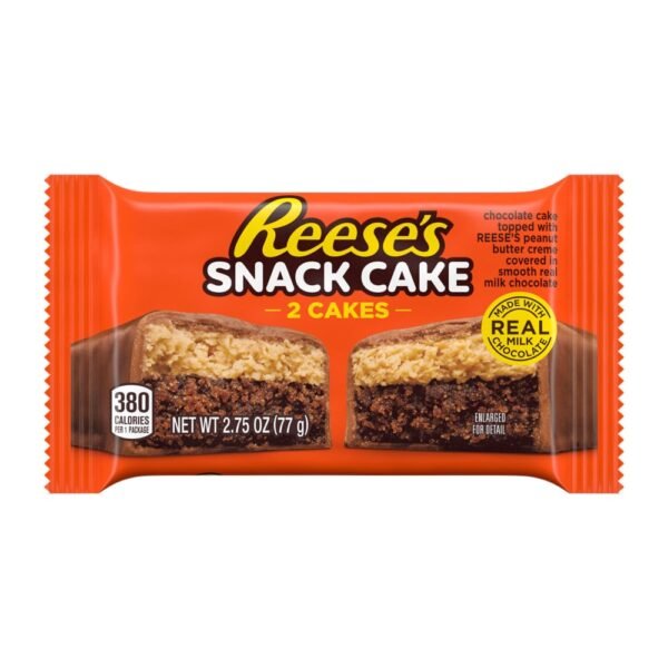 REESE'S Peanut Butter Creme Snack Cake Pack