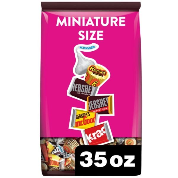 HERSHEY'S and REESE'S Assorted Chocolate Flavored Candy Party Pack