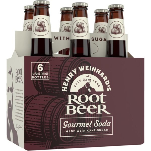 Henry Weinhard's Root Beer Glass Bottle