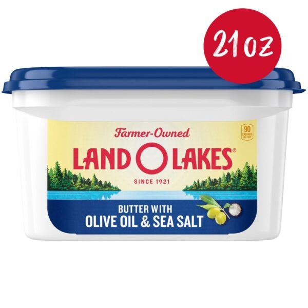 Land O Lakes Butter with Olive Oil & Sea Salt Spreadable