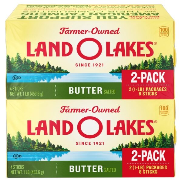 Land O Lakes Salted Butter Sticks 2 Pack
