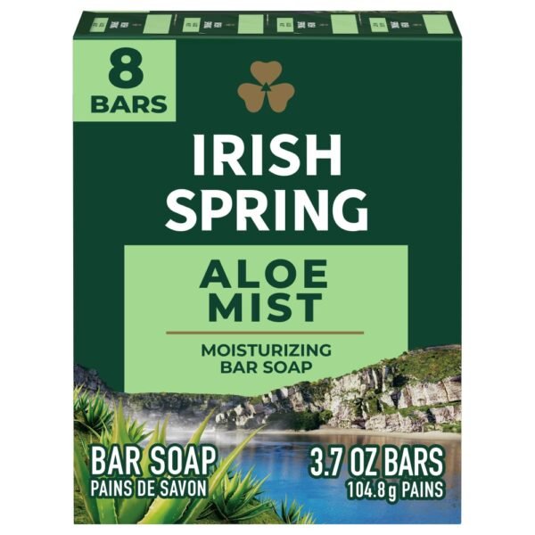 Irish Spring Bar Soap Aloe Vera Scent
