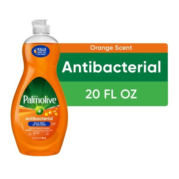 Ultra Palmolive Antibacterial Concentrated Orange Scent Dish Liquid